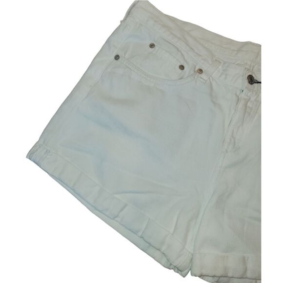 Rag & Bone Boyfriend Short in Aged White Jean Shorts  32 - Picture 5 of 14